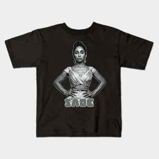 Vintage Sade 80s Fan Art Kids T-Shirt